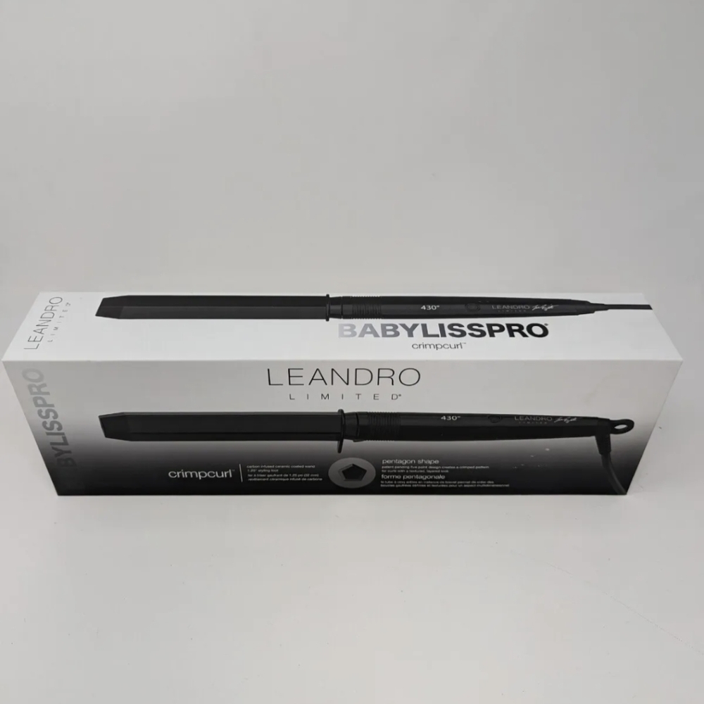 BaBYLISS Pro Leandro Limited 1.25" Crimpcurl Curling Wand / Pentagon Shape